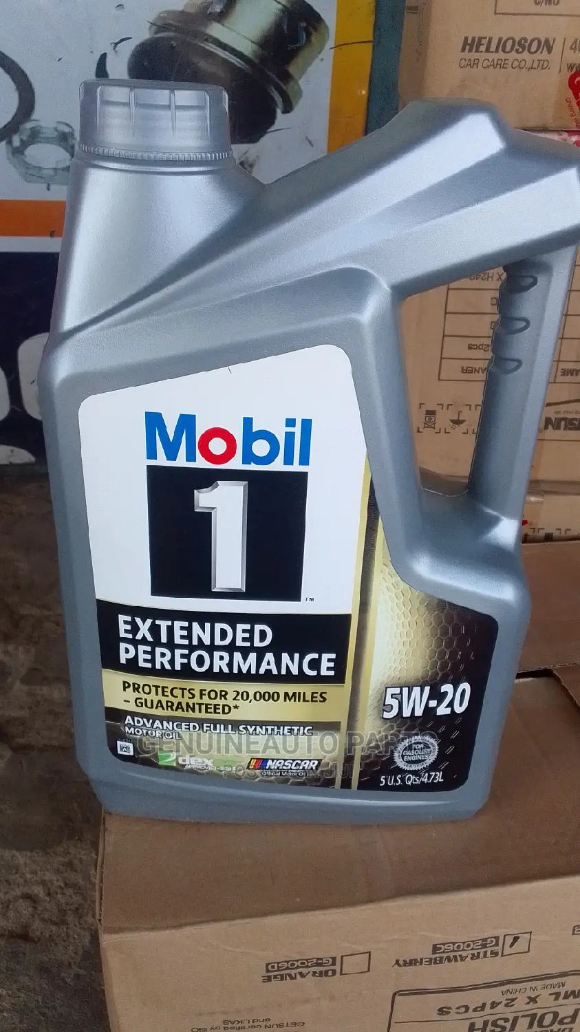 Mobil 1 Usa and Japan Original Synthetic Engine Oil 5w20