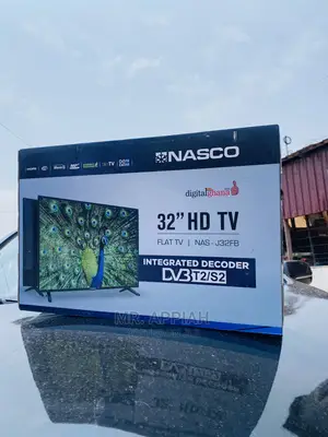 Low Energy Consumption 32 Inch Nasco Digital LED Tv (Black)
