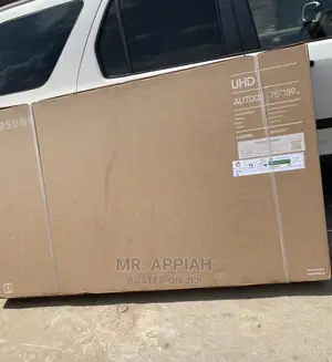 Sealed in Box Samsung 75 Inch Uhd Smart Tv(75cu8000)