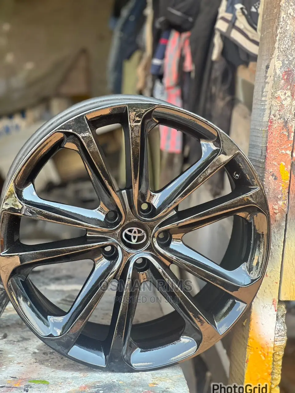 Toyota Camry Rims Black 19”