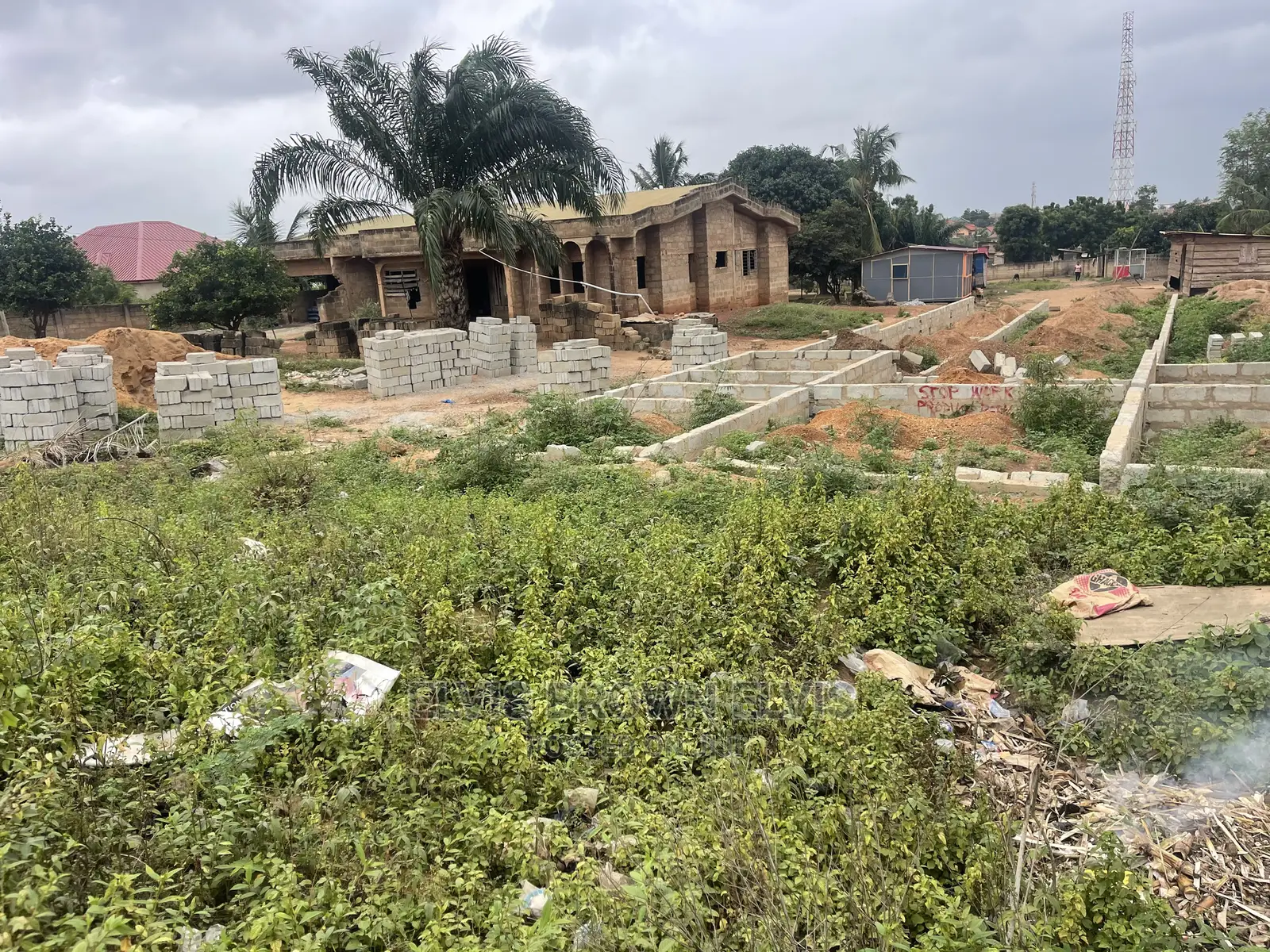 Roadside Plot of Land for Sale at Botwe Littel Rosse