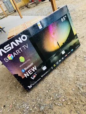 Energy Saving Asano(Black)65 Inch Uhd Satelite Led Tv
