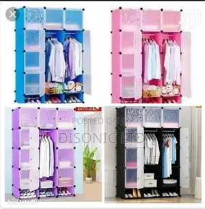 16 Cubes Foldable Wardrobe