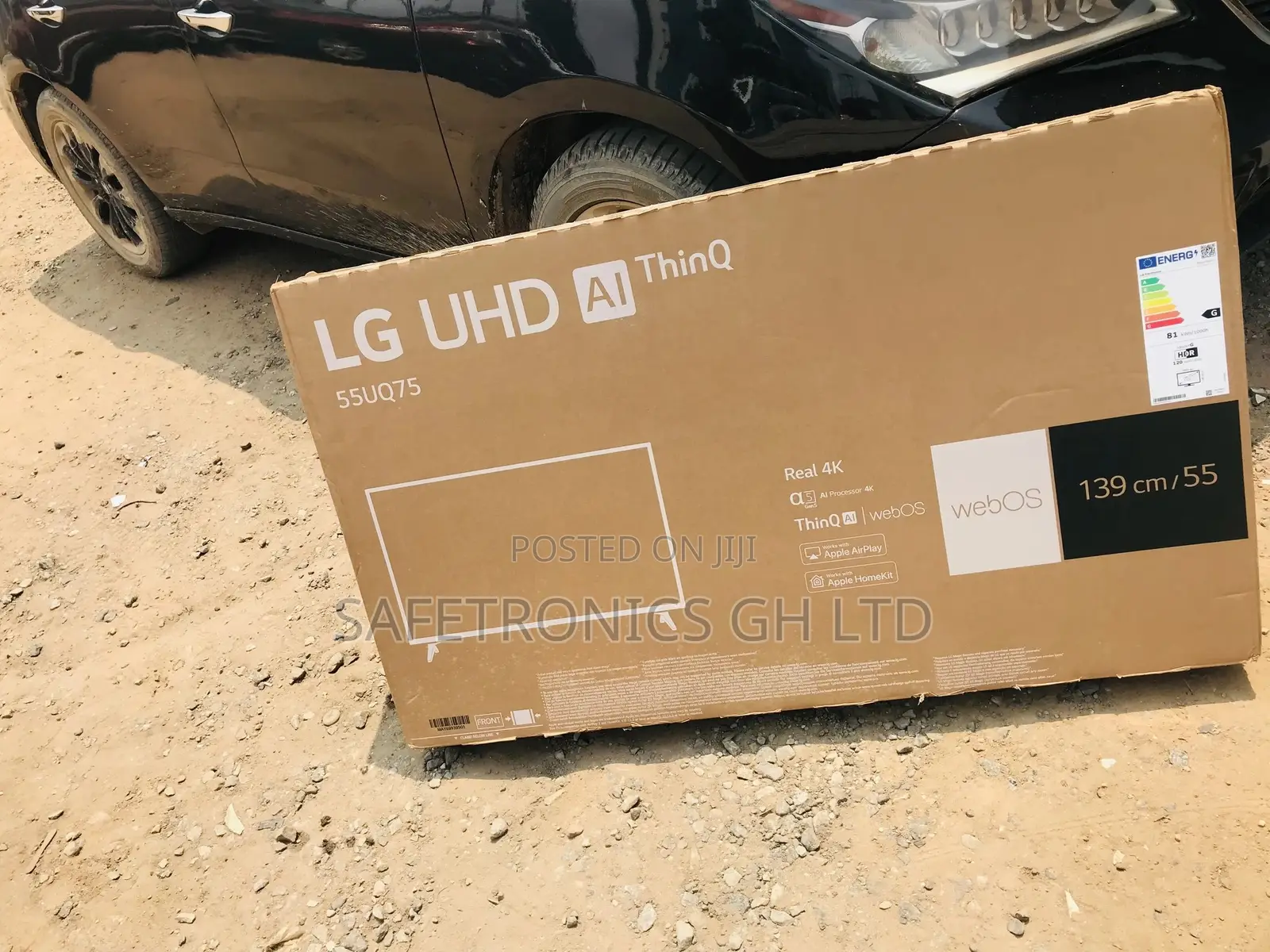 Extremely Clear Glossy 55 Inches Lg UHD Smart Tv