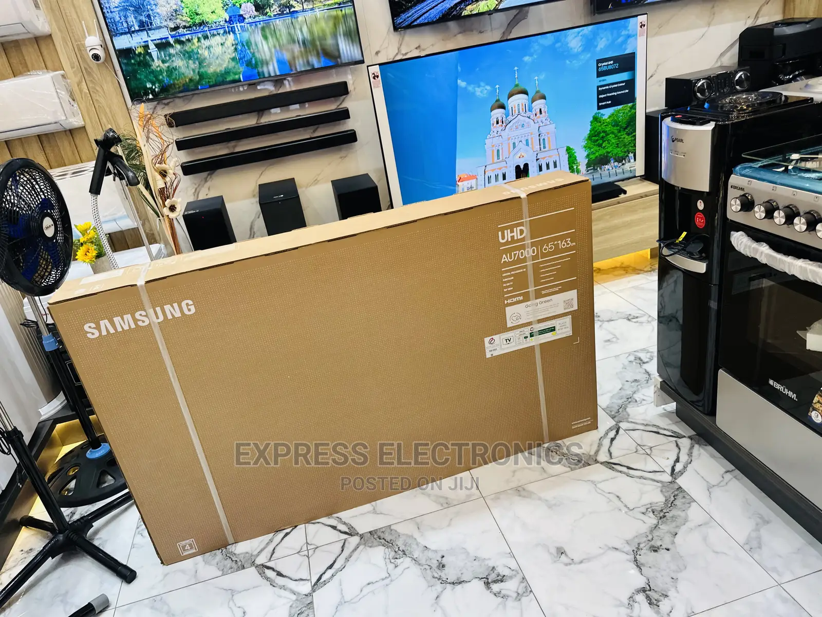 Samsung UHD 65”Bu8002 Spectacular Display Smart