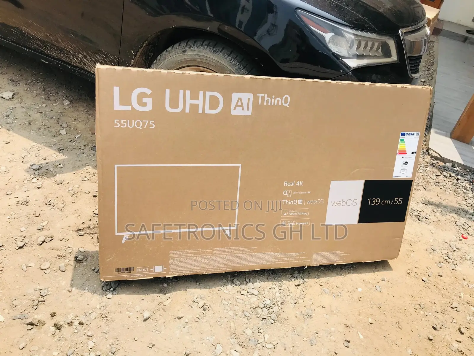 Original New LG  UQ75 UHD Smart Glossy 55 Inches Tv