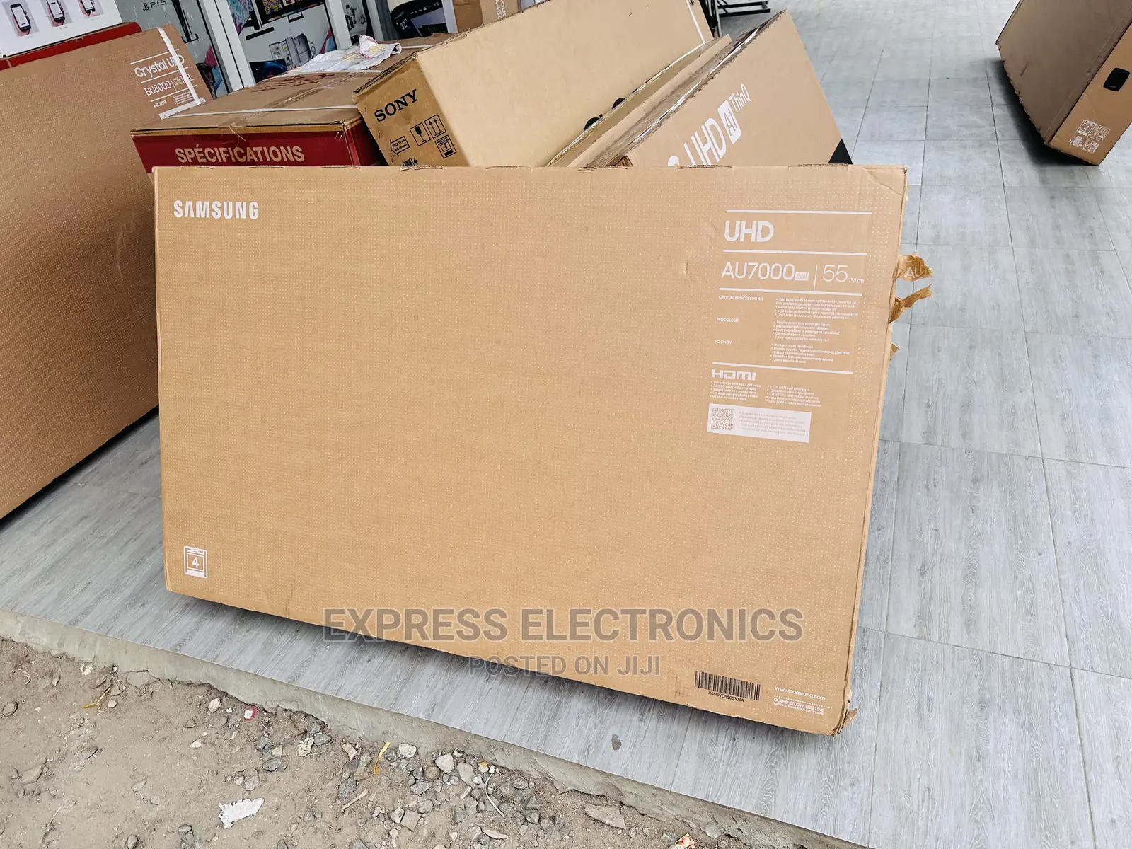 Triluminos Display UHD Smart 55”Au7022 Samsung