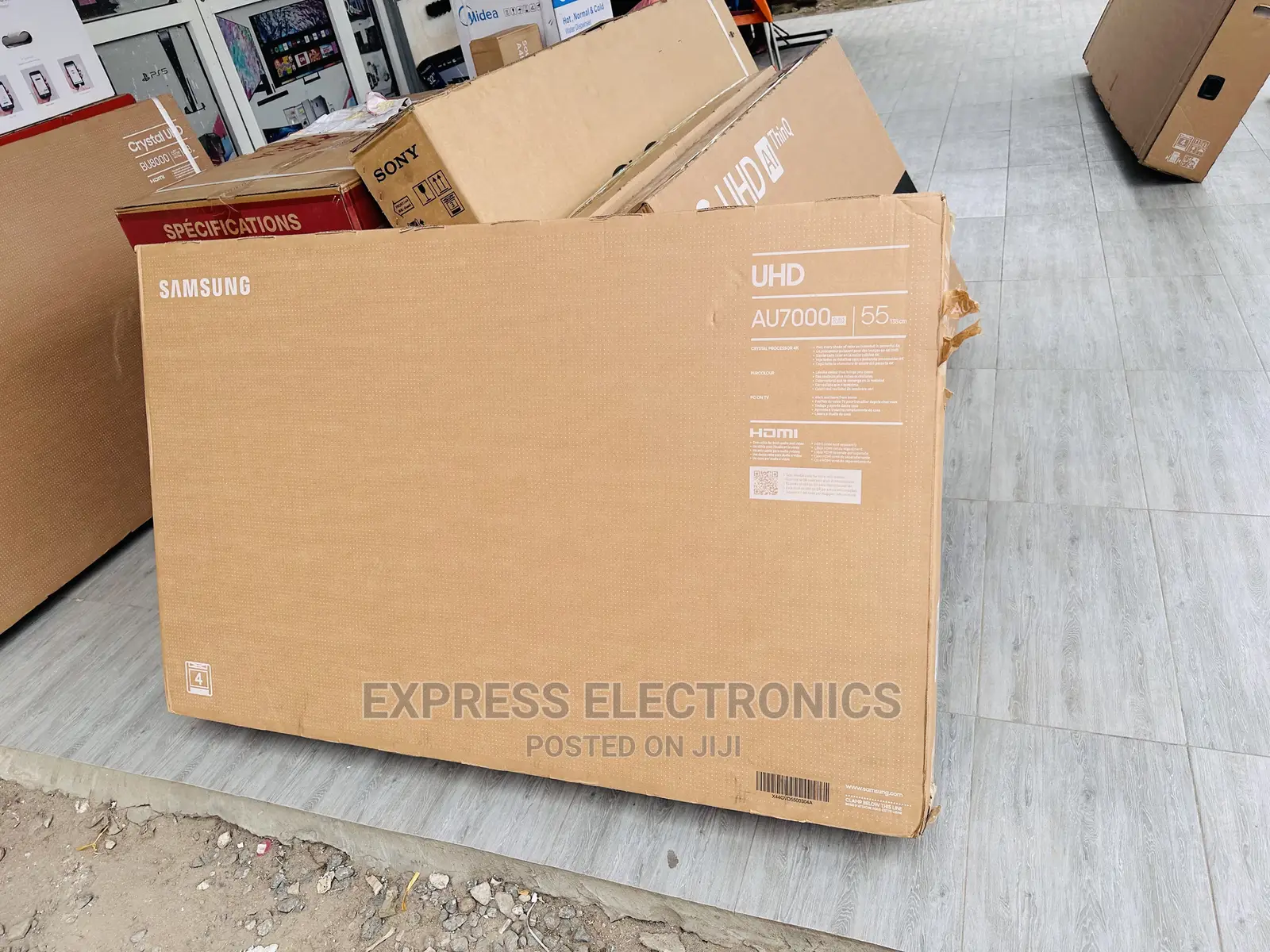 Triluminos Display UHD Smart 55”Au7022 Samsung