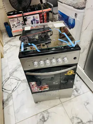 Reliable Volcano 3 Gas Cooker + 1 Electric Burner(Gray)