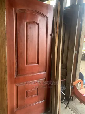 Spray Red Wood Door
