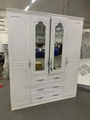 Four Doors Wardrobe(Imported)