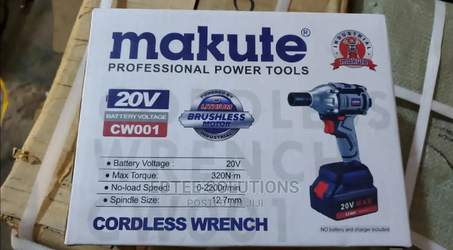 Makute Brushless Cordless Impact Wrench For Tires And More.