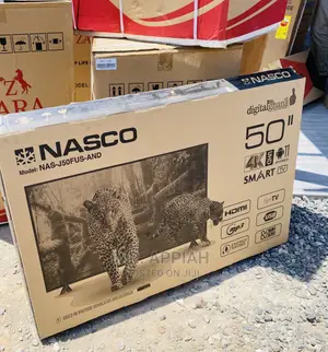 Purchase Nasco 50 Inch Uhd Smart LED From Tv(Black).
