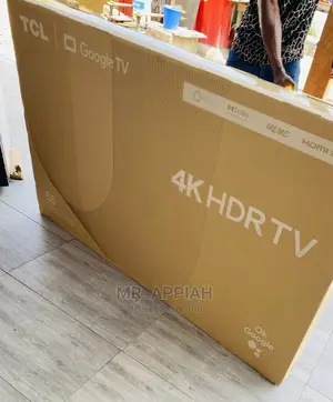 Elegant Black TCL 55” HDR LED Tv(55P735)