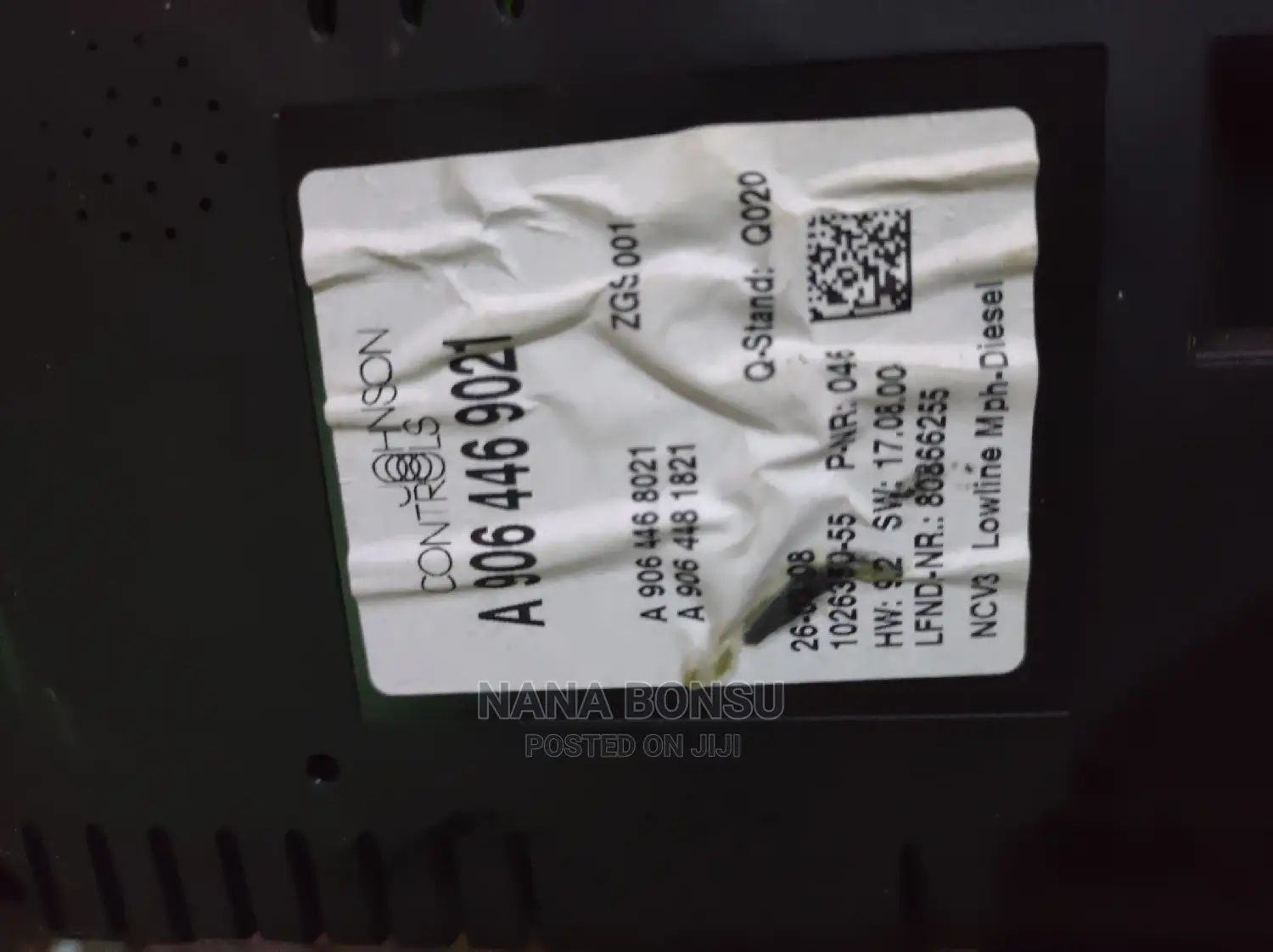 Mercedes Benz Sprinter Speedometer Part No. A 906 446 9021