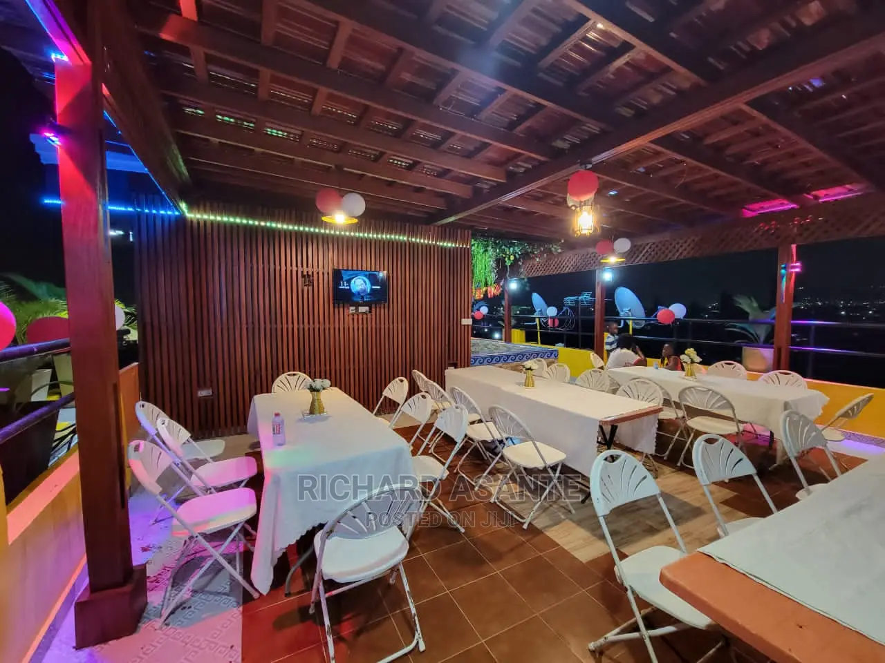 Open Rooftop for Events, Birthday Parties, Reception, Etc