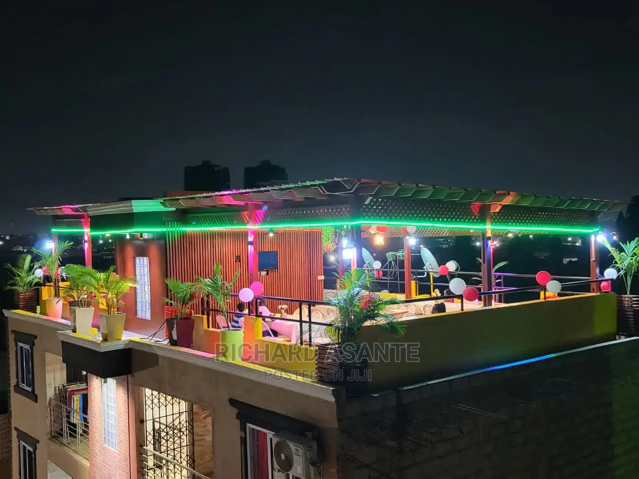 Open Rooftop for Events, Birthday Parties, Reception, Etc