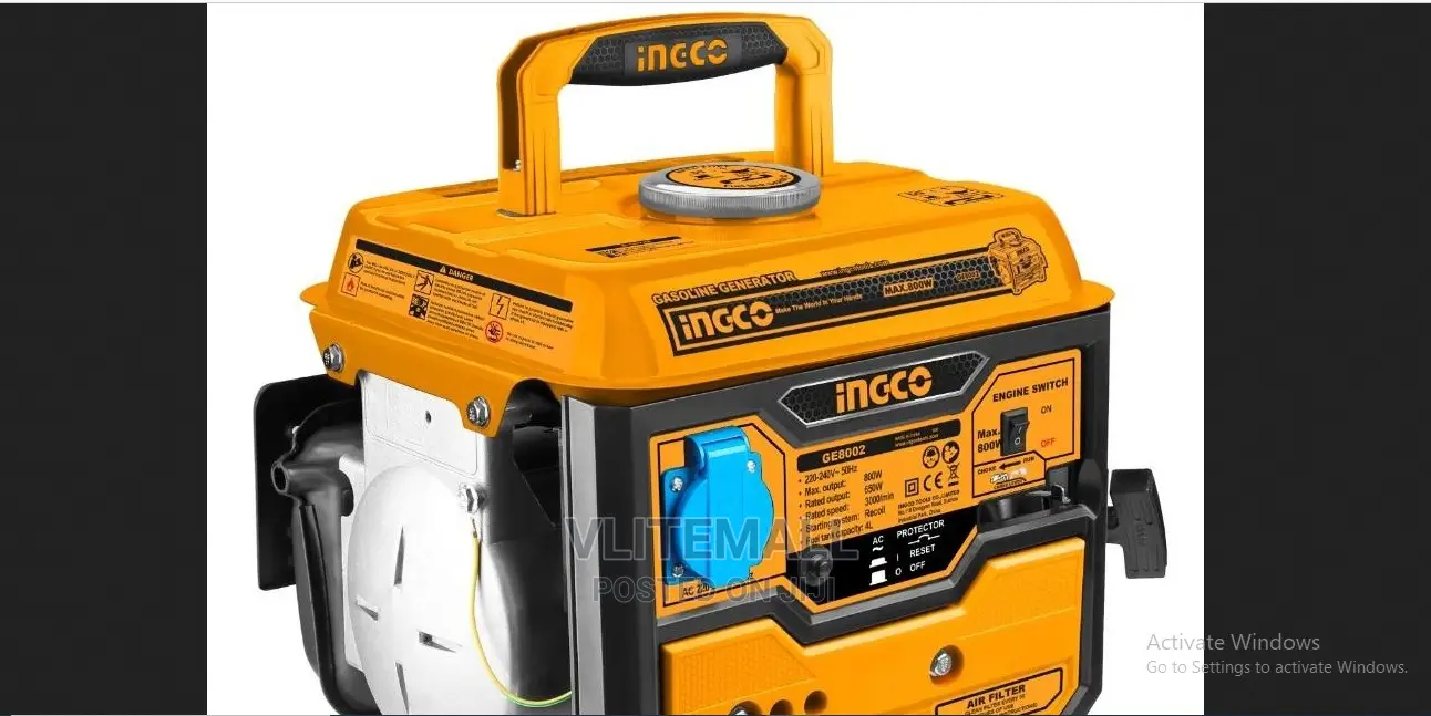 Ingco Gasoline Generator 800w- Ge8002