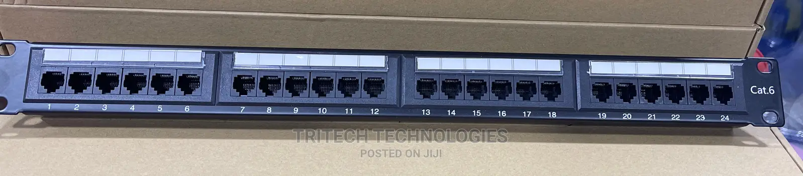 24port Patch Panel Cat6