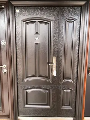 Divine Brown Security Door 7 Keys
