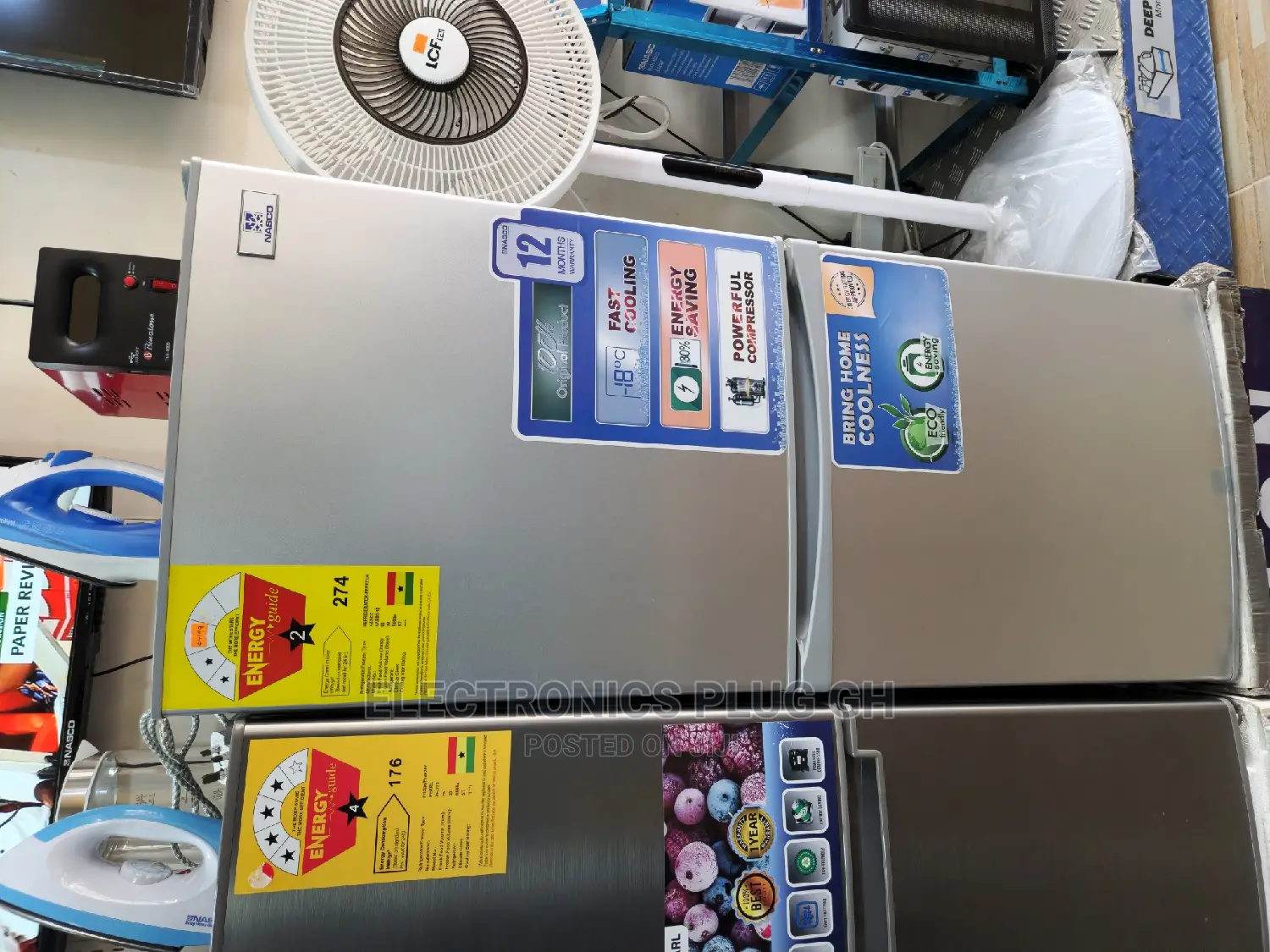 Nasco 116 Litres Bottom Freezer