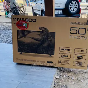 Grab Original Nasco 50 Inch(Black)Full HD LED Tv.
