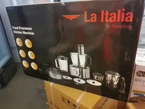 Italia Food Processor-Five Years Warranty on Motor