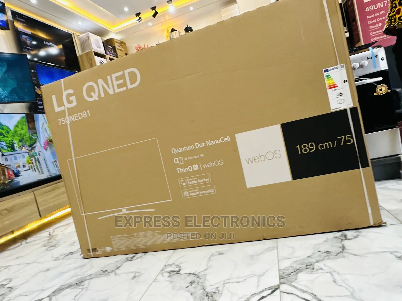 LG TVS With Magic Romote 75QNED813 UHD Smart LG Tv