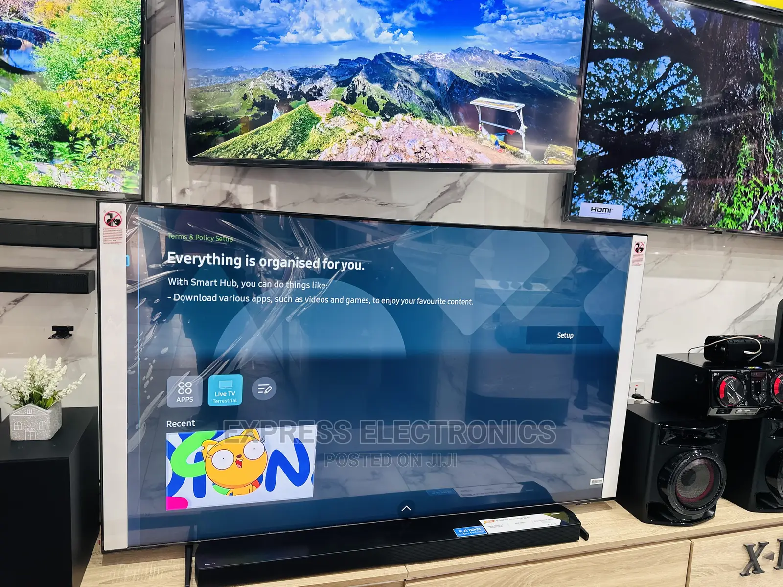 2022 Model Lg UHD Smart 65”Qu81 Experience Clear Display