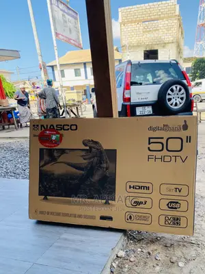(Black)Classic Design Nasco 50 Inch FHD Tv