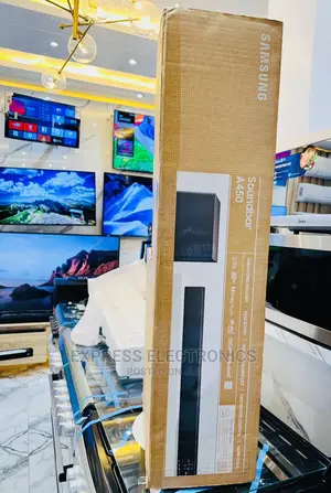 Adaptive Sound Quality HW-B450 Soundbar With Woofer