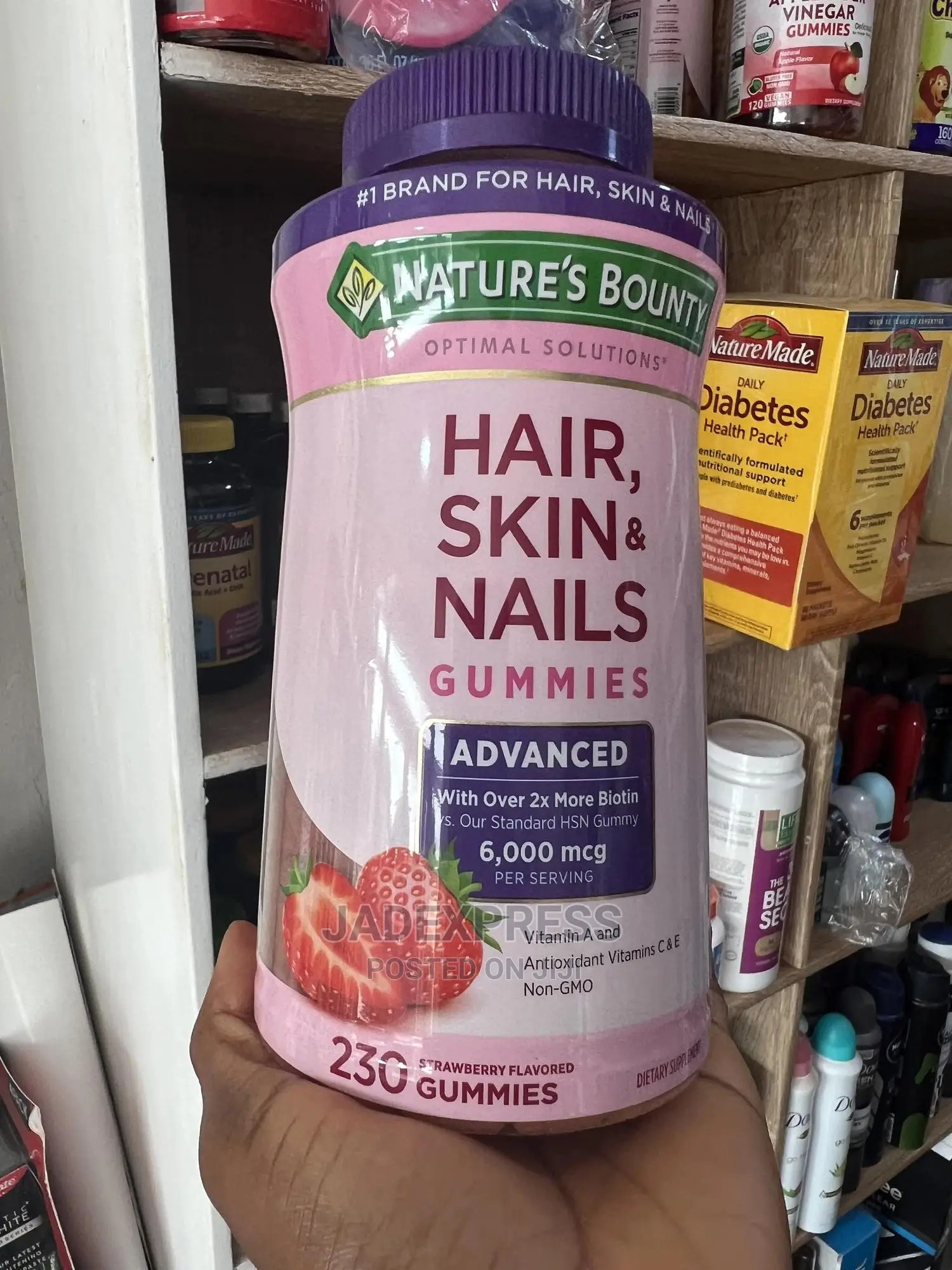 Nature's Bounty Advanced Biotin 230 Gummies