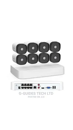 8 Channel Poe HD Video Security Kit (K8p-4tr)