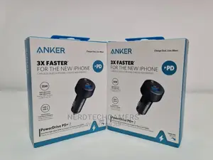 Anker USB C Car Charger, 30W 2-Port Type C Fast Car Charger