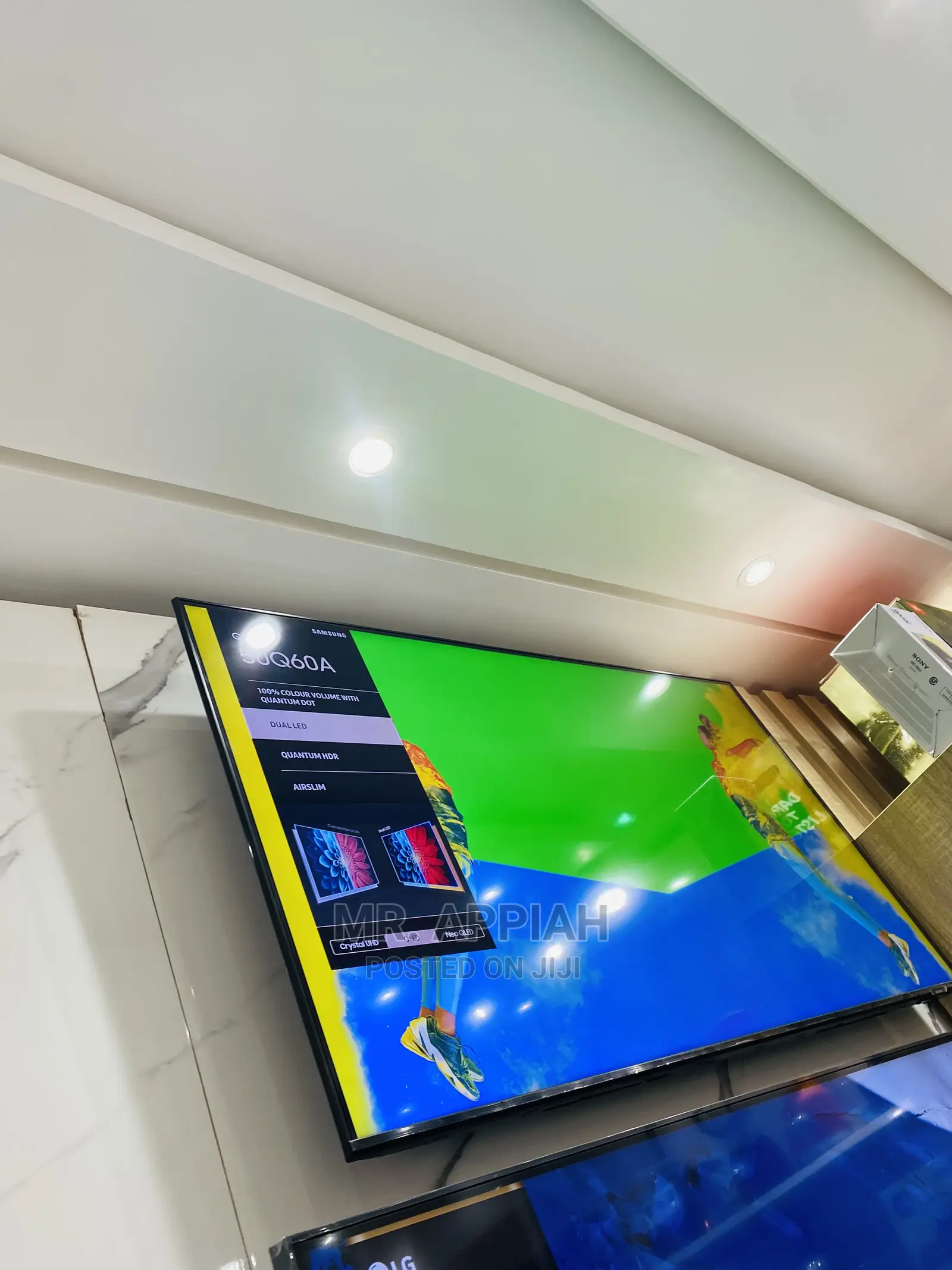 (50Q60A)Durable Samsung👌 50 Inch QLED Smart Tv