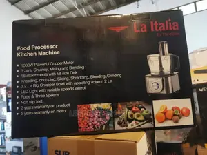 Italia Food Processor- Energy Saving