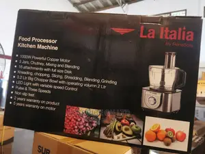 Italia 1000w Food Processor Quality Made
