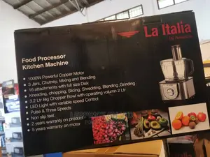 Italia Food Processor 1000w- Strong Machine