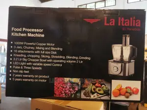 La Italia Food Processor Kitchen Equip