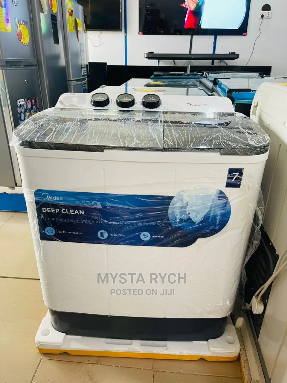 2023 New MIDEA 7KG Washing Machine.