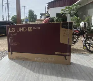 Original LG 75UP7760 Uhd 75 Inch Smart LED Tv(Black) 