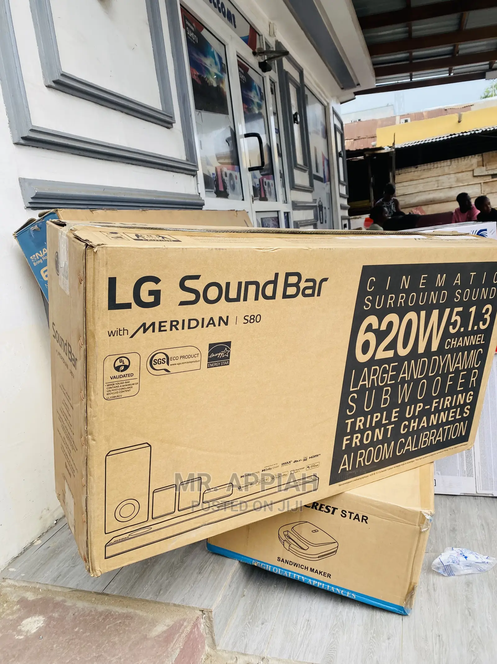 High Quality LG S65Q Bluetooth Sound Bar(Black)