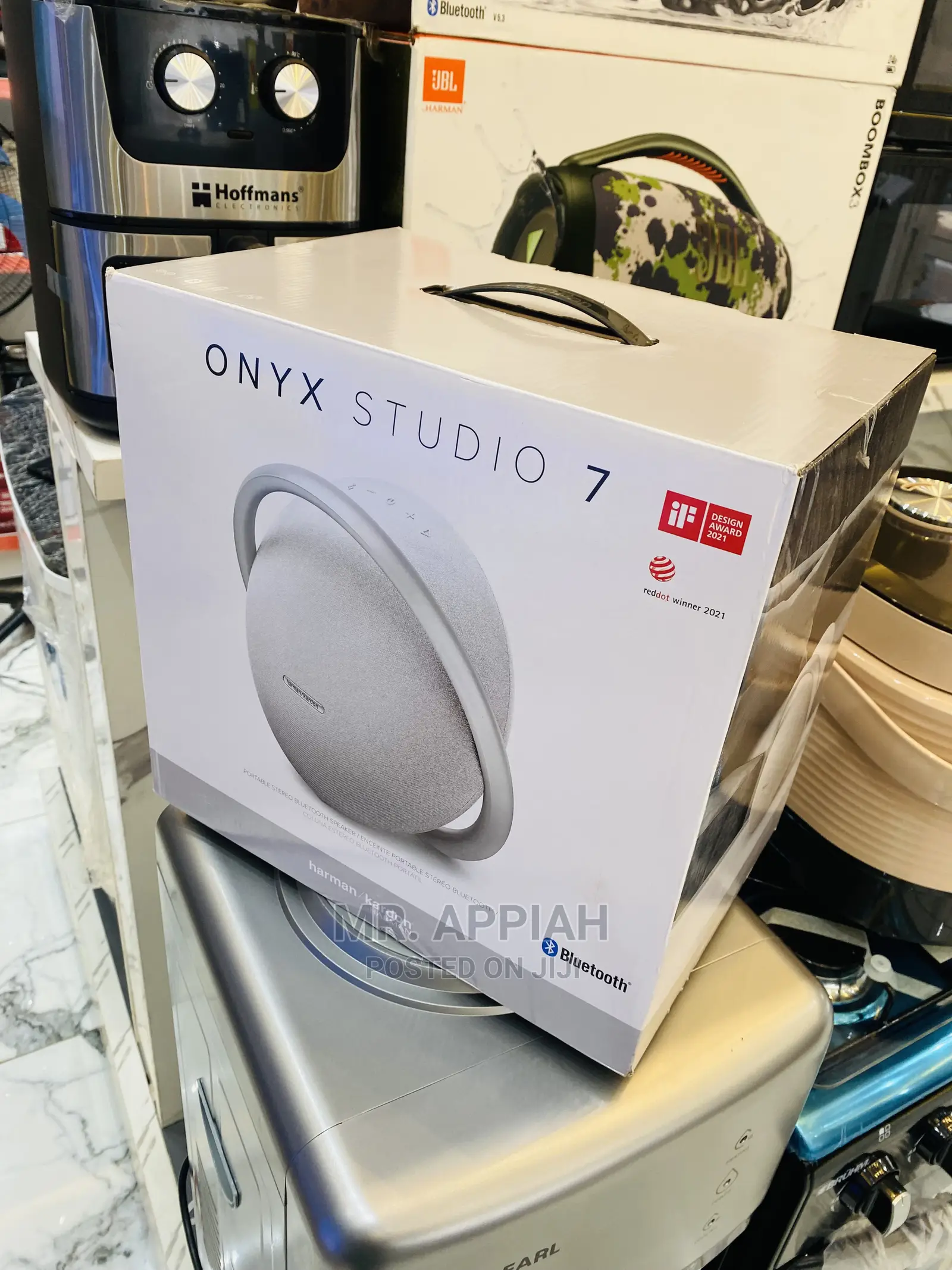 High Quality Harman Kardon Onyx 7 Bluetooth Speaker(Gray)