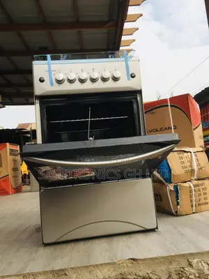 Classic Volcano Rotisserie 4 Gas Oven With Grill 50x55