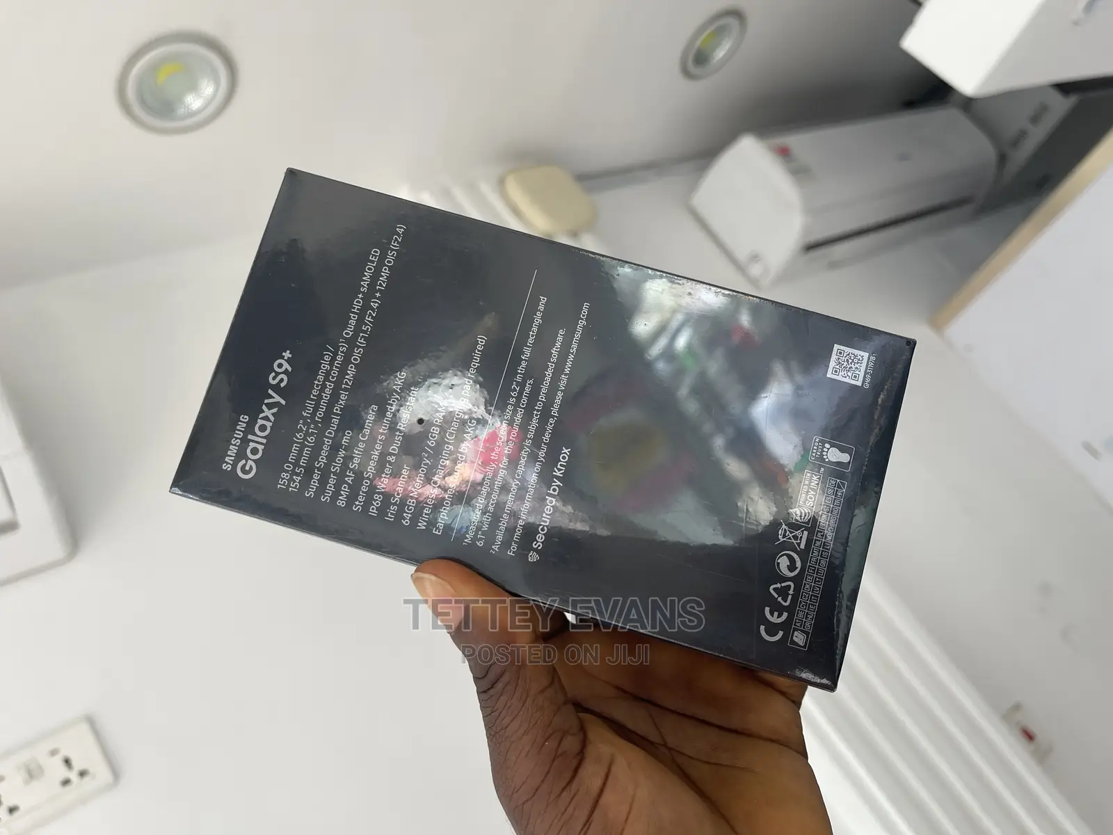 New Samsung Galaxy S9 Plus 64 GB Black