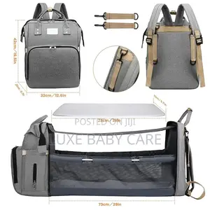 Foldable Lightweight Portable Crib Bed Baby Backpack