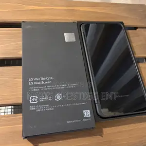 New LG V60 ThinQ 5G UW 128 GB Black