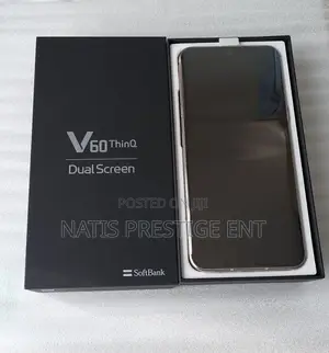 New LG V60 ThinQ 5G UW 128 GB Black
