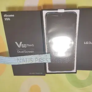 New LG V60 ThinQ 128 GB Black