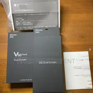 New LG V60 ThinQ 5G UW 128 GB Black